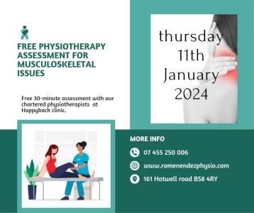Free physiotherapy assessment