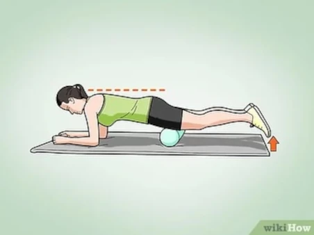 Stretching with the foam roller