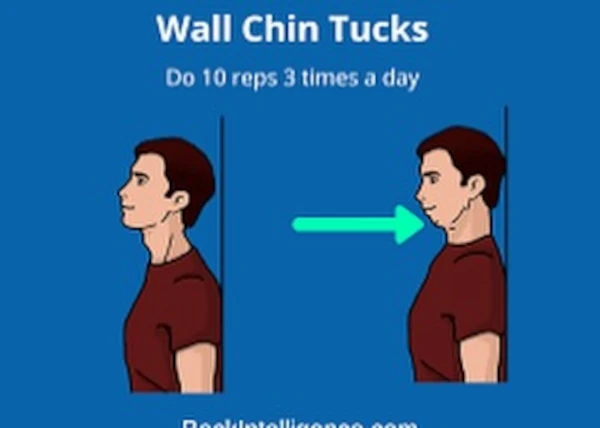 Exercise to correct neck posture